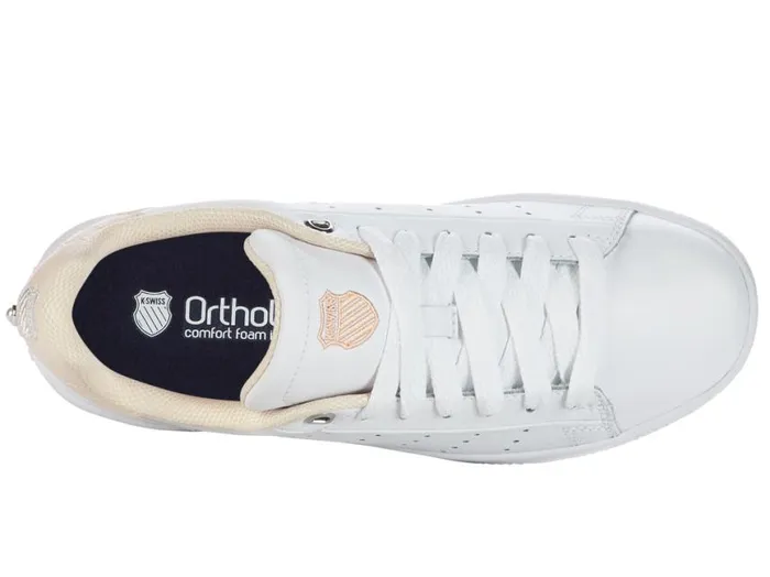 Women Lifestyle KSwiss CLASSIC PF PLATFORM Whitecream Tanpear