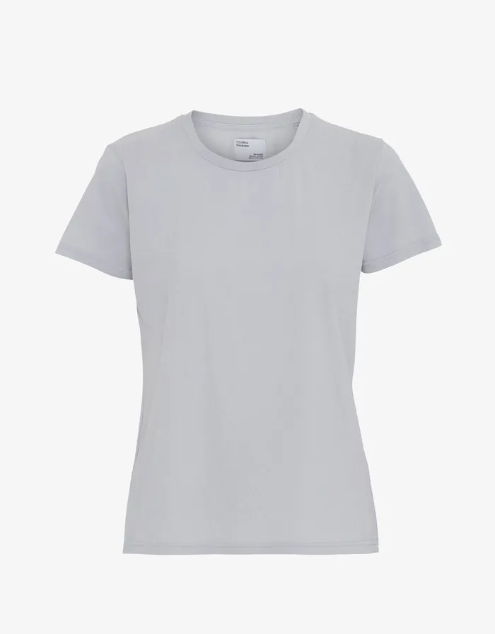 Women Light Organic Tee 8211 Limestone Grey TShirts Colorfulstandard Women