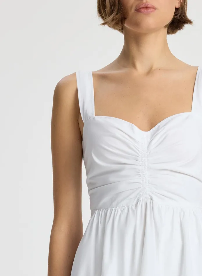 Women Lilah II Cotton Midi Dress White ALC Dresses