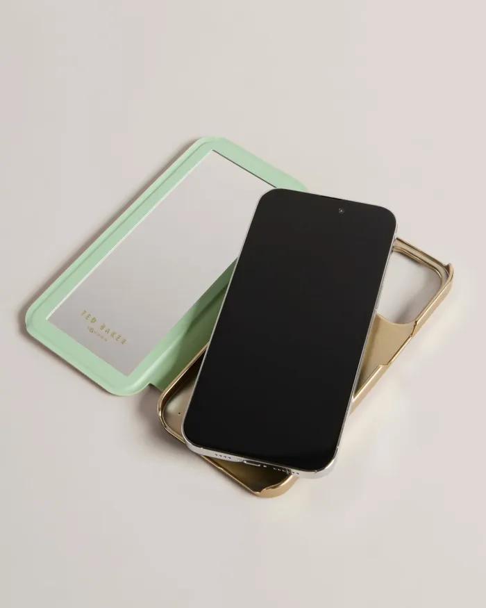 Women LIRIAM 8211 Digital Floral Print IPhone 14 Pro Max Mirror Case Light Pink Ted Baker Tech Accessories
