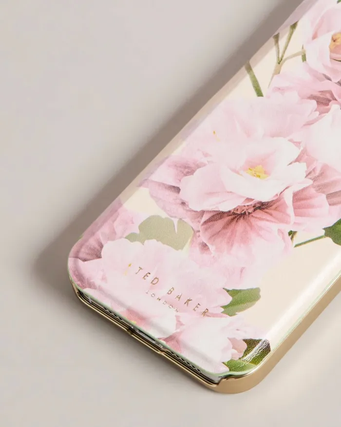 Women LIRIAM 8211 Digital Floral Print IPhone 14 Pro Max Mirror Case Light Pink Ted Baker Tech Accessories