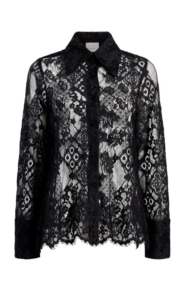 Women Long Sleeve Tops Cinq Sept Missy Top Black