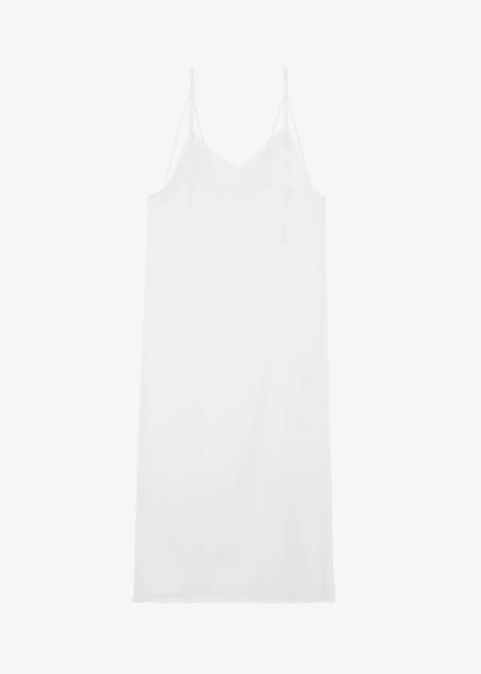 Women Madeline Sheer Midi Dress 8211 Off White The Frankie Shop Dresses