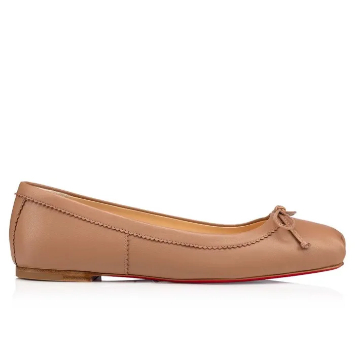 Women Mamadrague Ballerinas 8211 Nappa Leather 8211 Blush Christian Louboutin Flats and Loafers