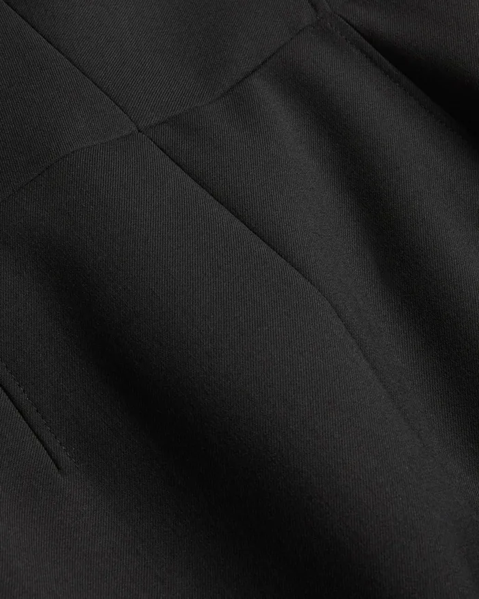 Women MANABUD 8211 Tailored Midi Dress With Front Split Black Ted Baker Dresses Women MANABUD 8211 Tailored Midi Dress With Front Split Black Ted Baker Dresses