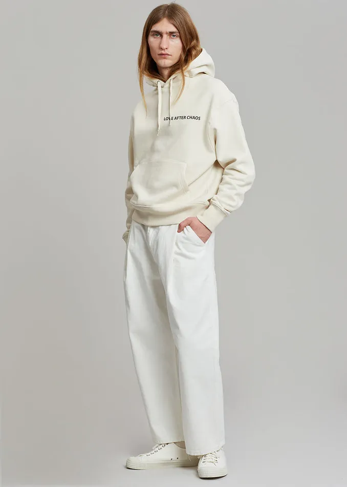WomenMen Drew Denim Pants 8211 White The Frankie Shop Bottoms