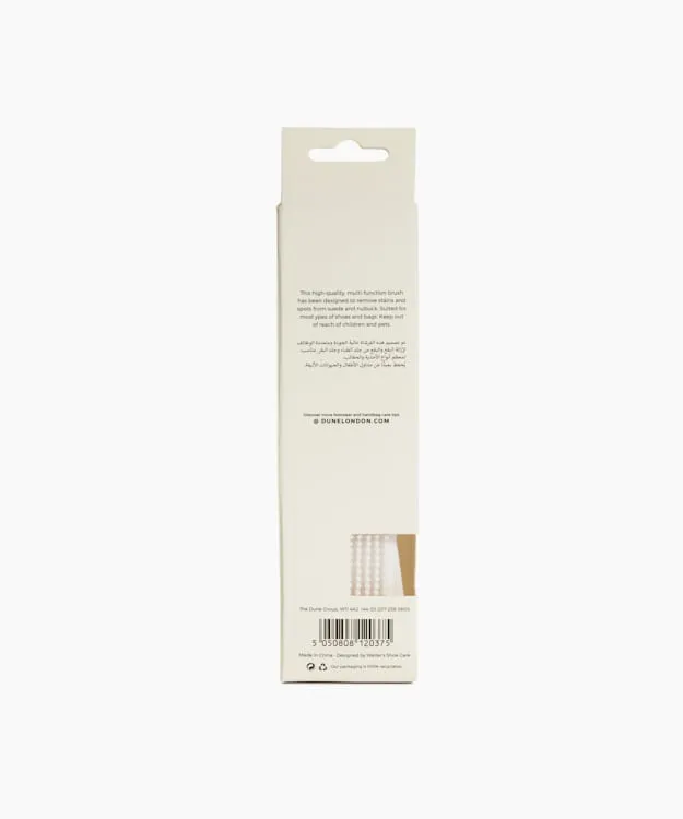 WomenMen Dune London Shoe Care Suede Brush White