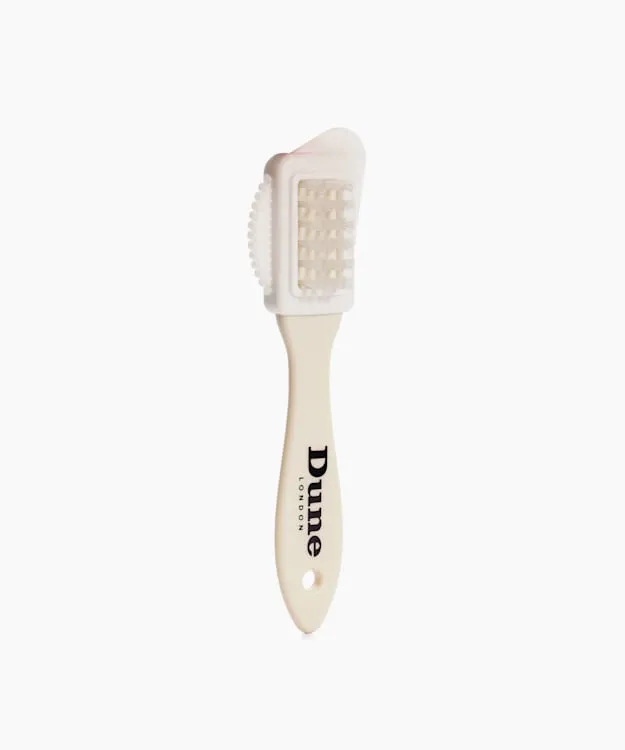 WomenMen Dune London Shoe Care Suede Brush White
