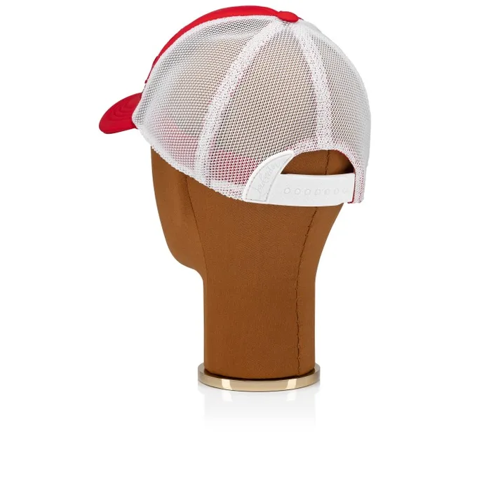 WomenMen Rocknride Cap 8211 Neoprene And Mesh 8211 Loubi Christian Louboutin Hats