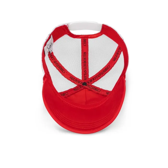 WomenMen Rocknride Cap 8211 Neoprene And Mesh 8211 Loubi Christian Louboutin Hats