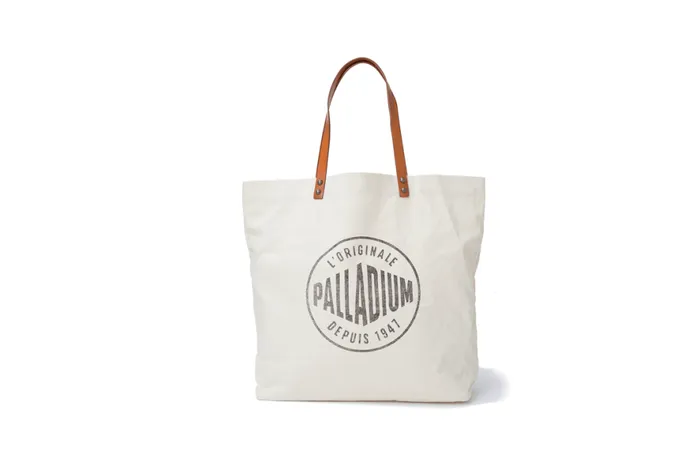 WomenMen ROUND LOGO TOTE BAG Ivory PALLADIUM Bags WomenMen ROUND LOGO TOTE BAG Ivory PALLADIUM Bags