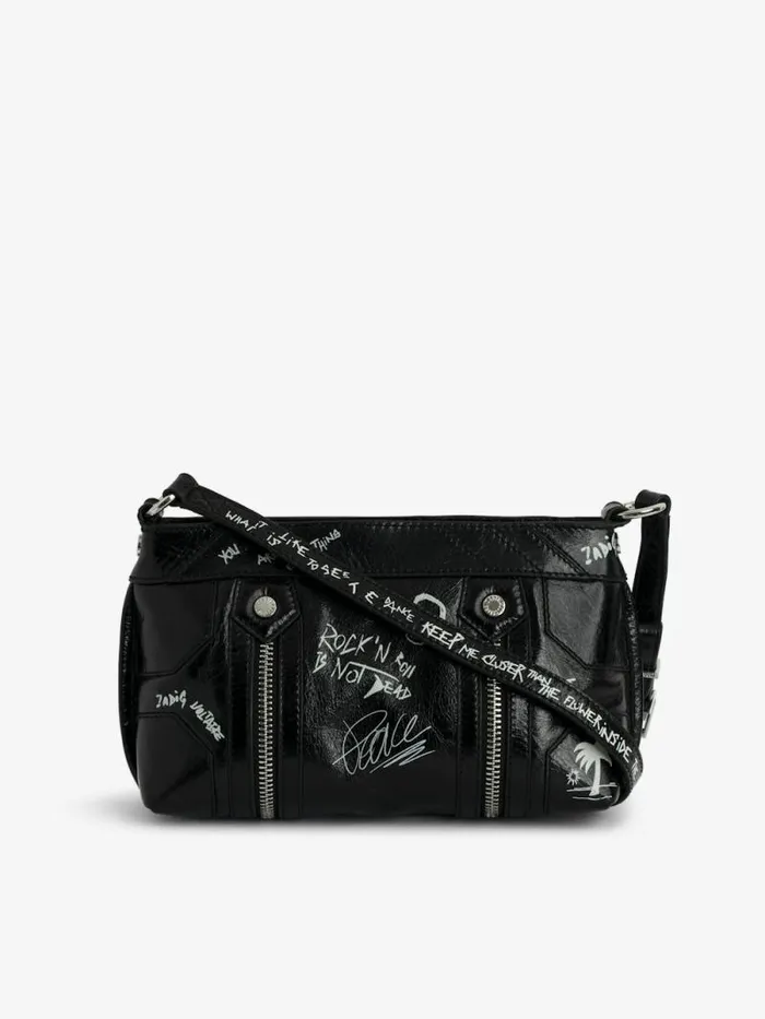 WomenMen Zadig and Voltaire Shoulder Bags Sunny Mood Bag Noir