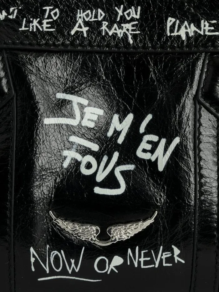 WomenMen Zadig and Voltaire Shoulder Bags Sunny Mood Bag Noir