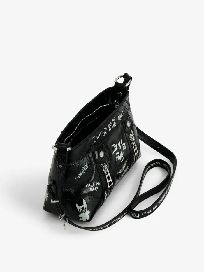 WomenMen Zadig and Voltaire Shoulder Bags Sunny Mood Bag Noir
