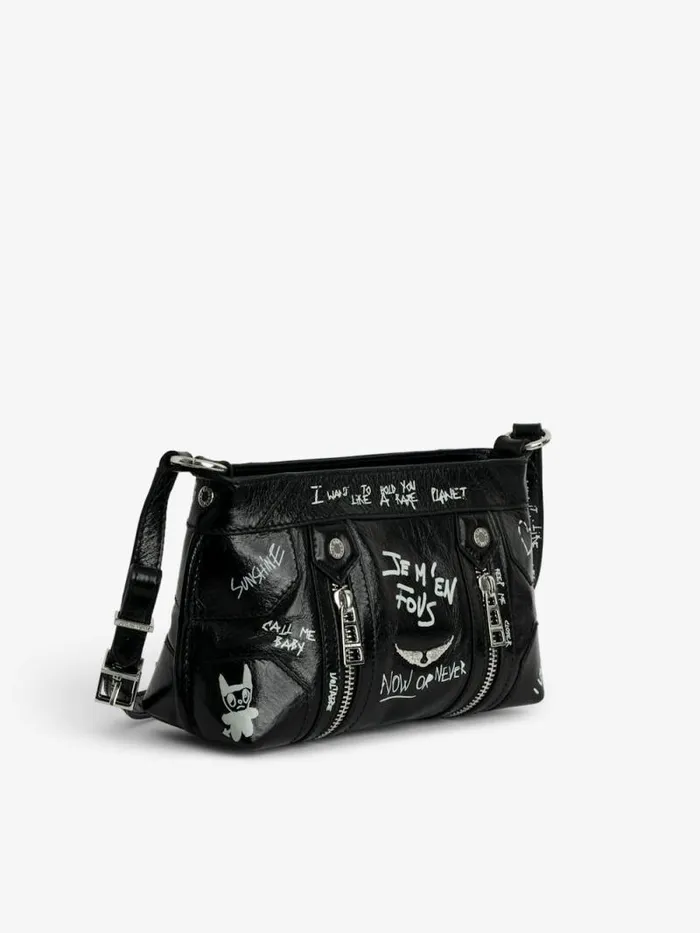 WomenMen Zadig and Voltaire Shoulder Bags Sunny Mood Bag Noir