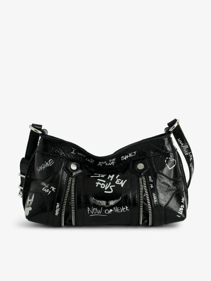 WomenMen Zadig and Voltaire Shoulder Bags Sunny Mood Bag Noir