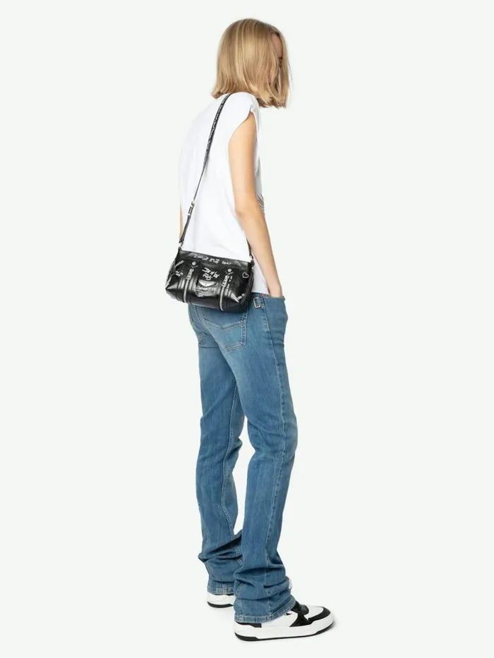 WomenMen Zadig and Voltaire Shoulder Bags Sunny Mood Bag Noir