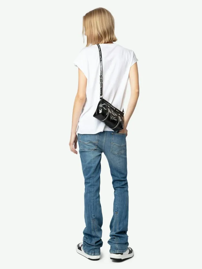 WomenMen Zadig and Voltaire Shoulder Bags Sunny Mood Bag Noir