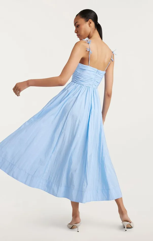 Women Midi Cinq Sept Agnes Dress Skylight