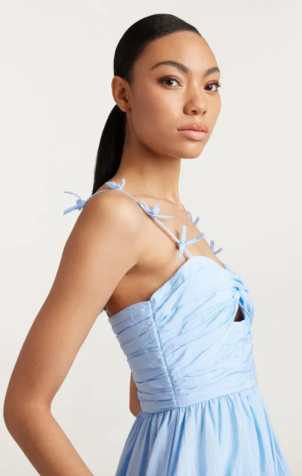 Women Midi Cinq Sept Agnes Dress Skylight