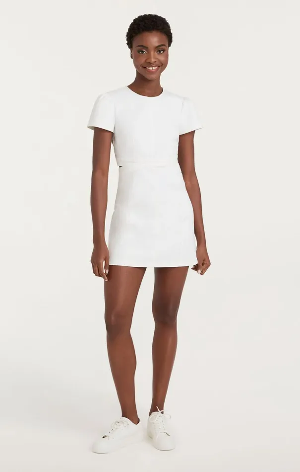 Women Mini Cinq Sept Maddy Dress White