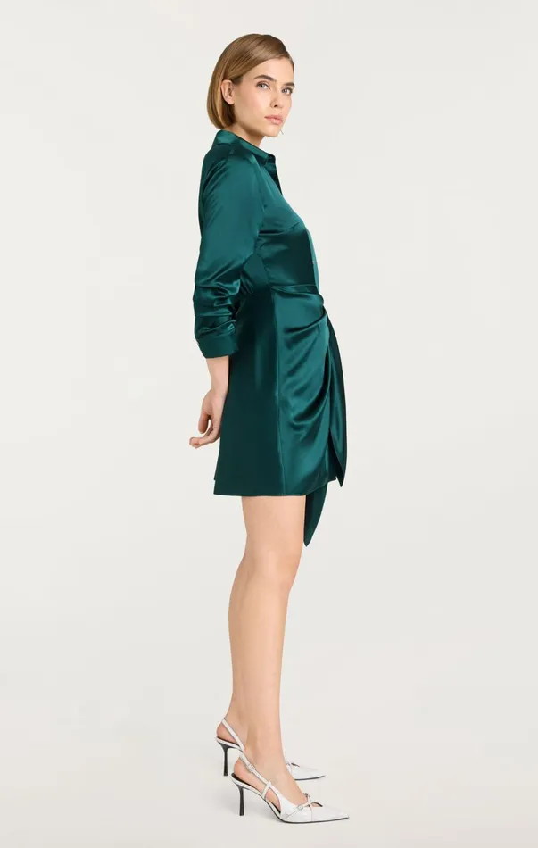 Women Mini Cinq Sept Mini Jacey Dress Green Onyx