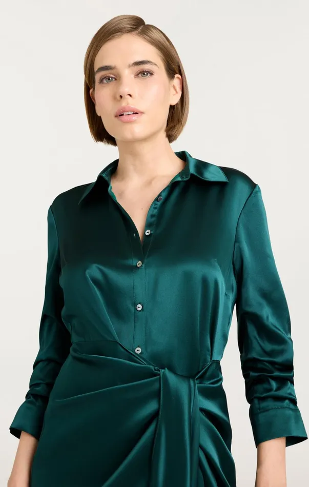 Women Mini Cinq Sept Mini Jacey Dress Green Onyx