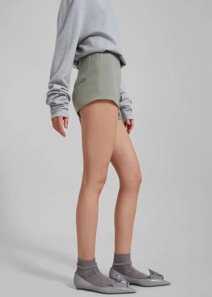 Women Mira Hot Pants 8211 Sage The Frankie Shop Bottoms