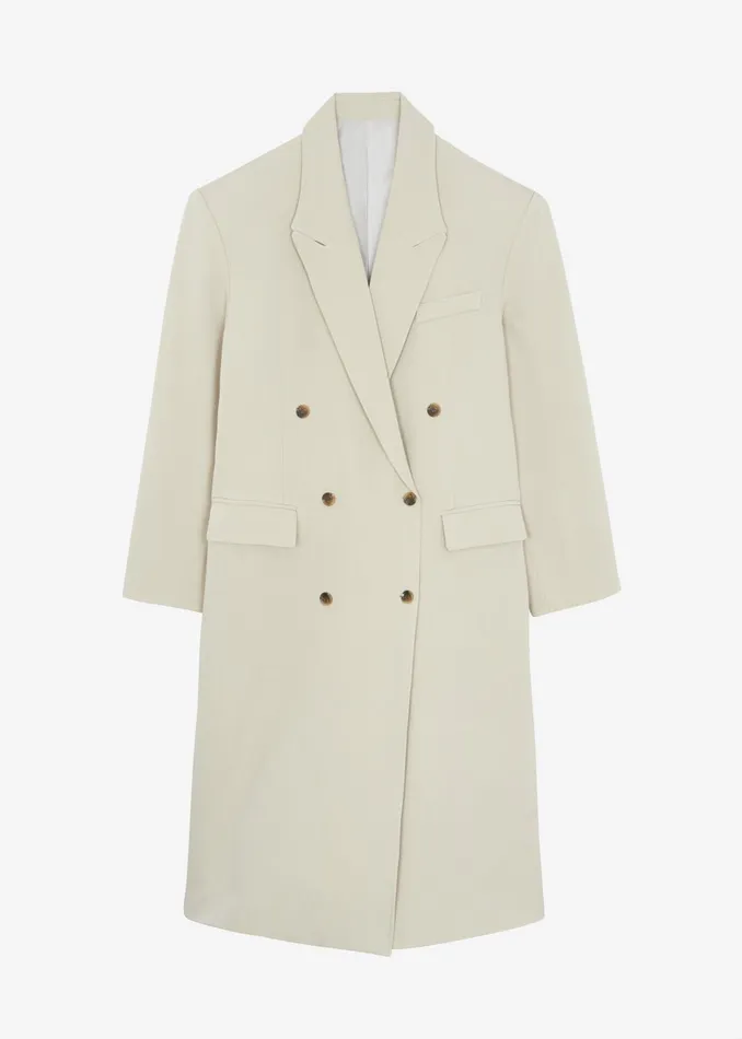 Women Nadetta Coat 8211 Beige The Frankie Shop Outerwear