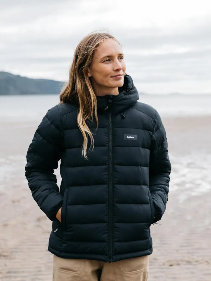 Women Nebulas Insulated Jacket Black Finisterre Jackets Coats and Gilets