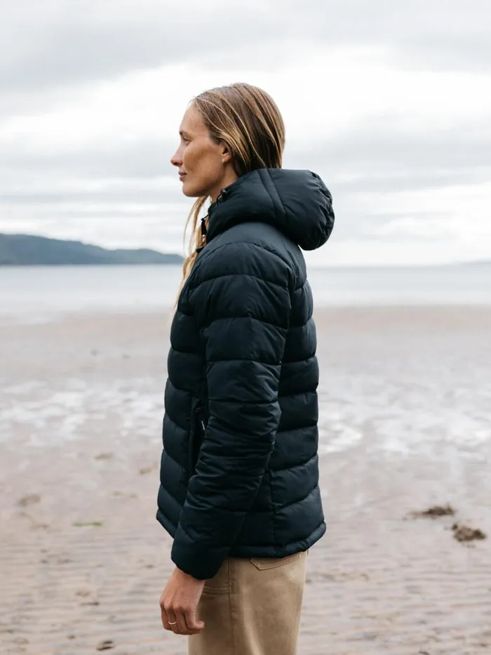 Women Nebulas Insulated Jacket Black Finisterre Jackets Coats and Gilets