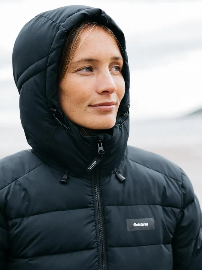 Women Nebulas Insulated Jacket Black Finisterre Jackets Coats and Gilets