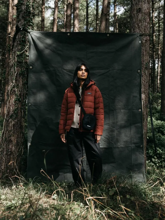 Women Nebulas Insulated Jacket Dark Rosewood Finisterre Jackets Coats and Gilets