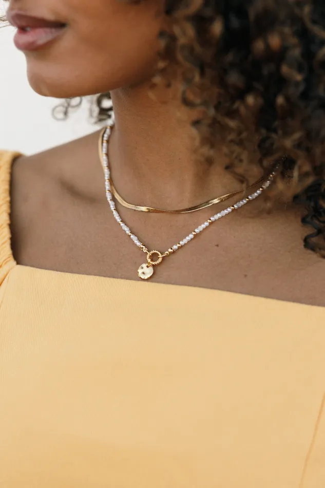 Women Necklaces petalandpup Alex Necklace 8211 Gold Gold