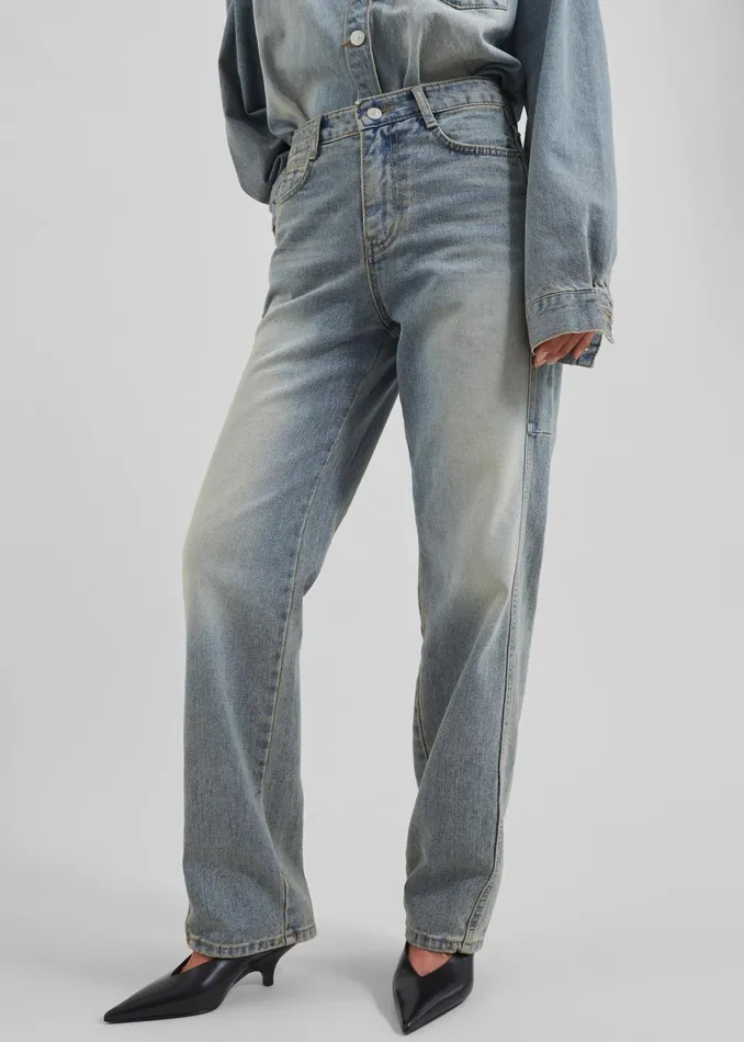Women Nevada Jeans 8211 Light Wash The Frankie Shop Bottoms
