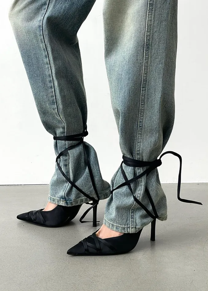 Women Nevada Jeans 8211 Light Wash The Frankie Shop Bottoms