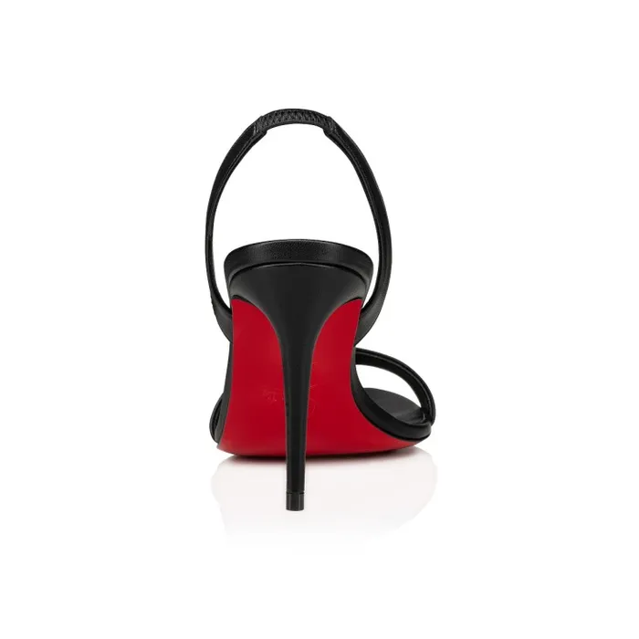 Women O Marylin 85 Mm Sandals 8211 Nappa Leather 8211 Black Christian Louboutin Sandals and Slides