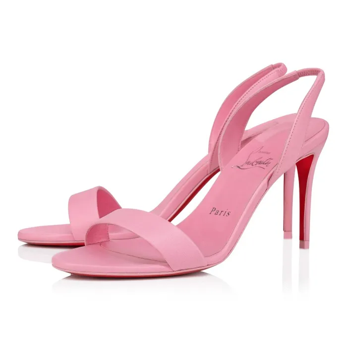 Women O Marylin 85 Mm Sandals 8211 Nappa Leather 8211 Calipso Christian Louboutin Sandals and Slides