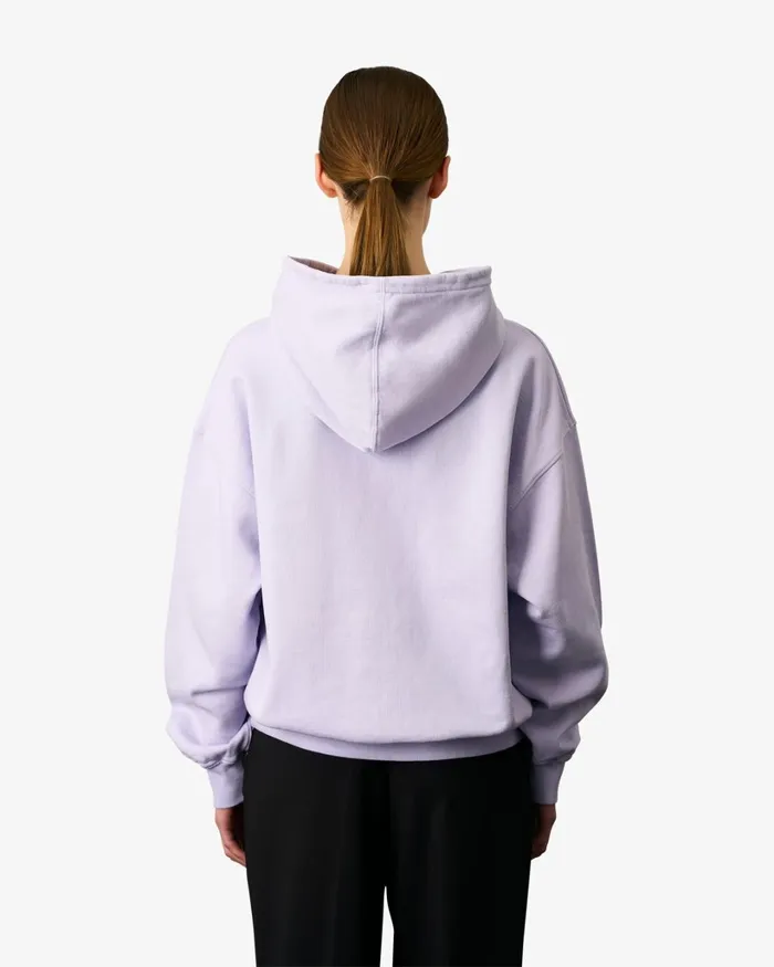 Women Organic Oversized Hood Burned Yellow Colorful Standard Hoodies