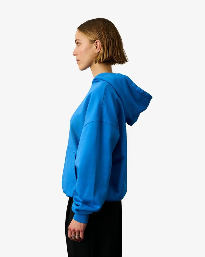 Women Organic Oversized Hood Red Tangerine Colorful Standard Hoodies
