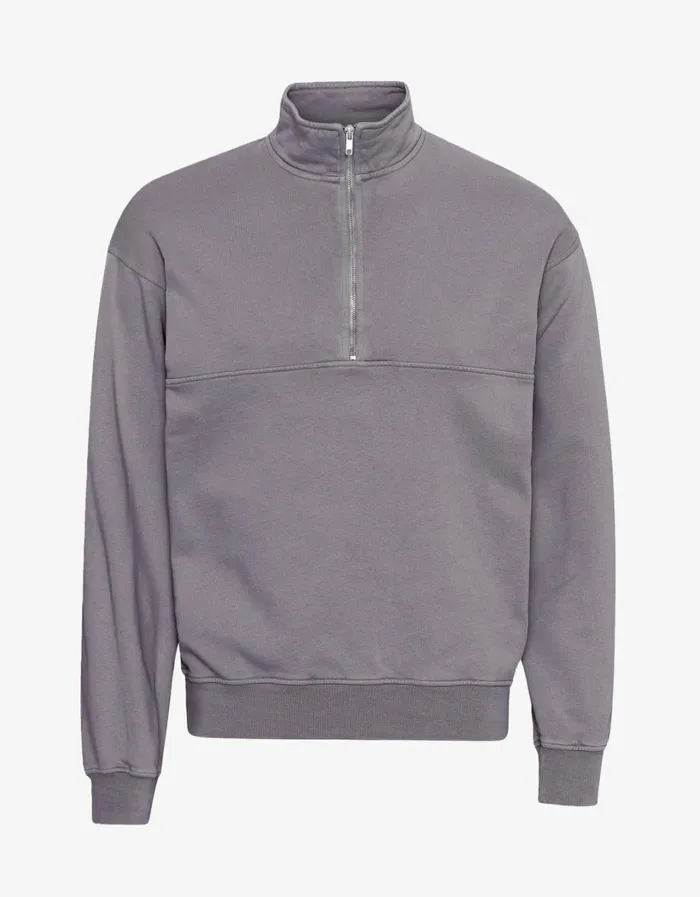 Women Organic Quarter Zip Purple Haze Colorful Standard Quarter Zips