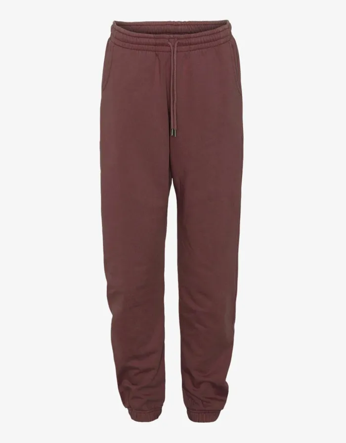 Women Organic Sweatpants Dusty Plum Colorful Standard Sweatpants
