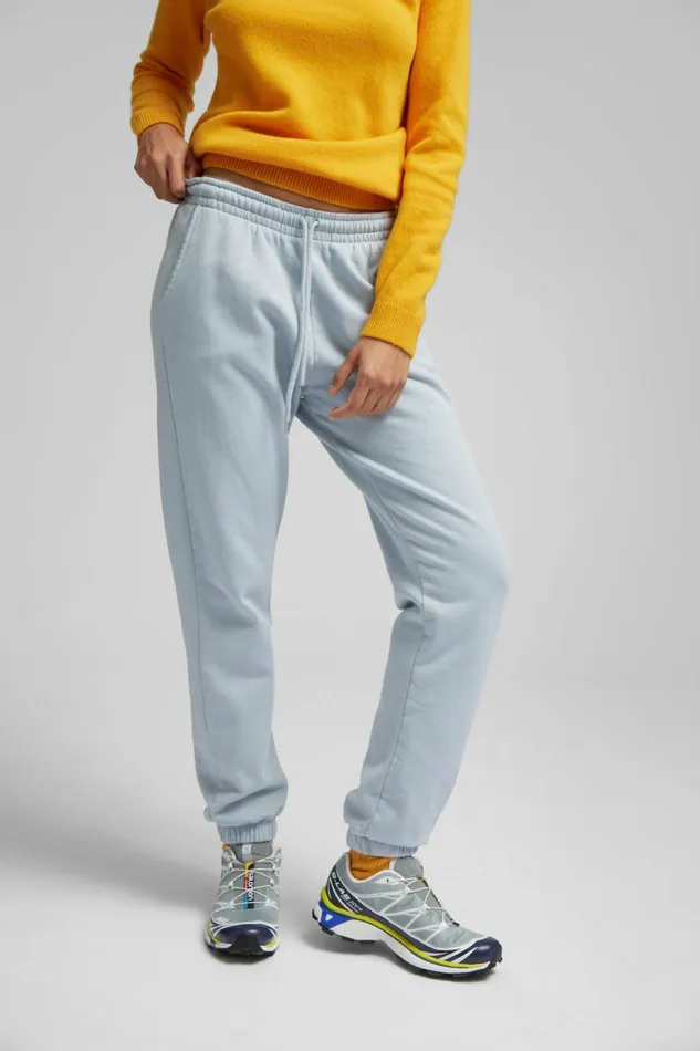 Women Organic Sweatpants Dusty Plum Colorful Standard Sweatpants
