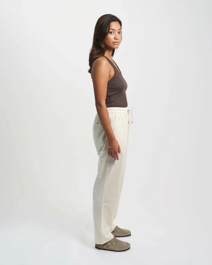 Women Organic Twill Pants Dusty Olive Colorful Standard Pants
