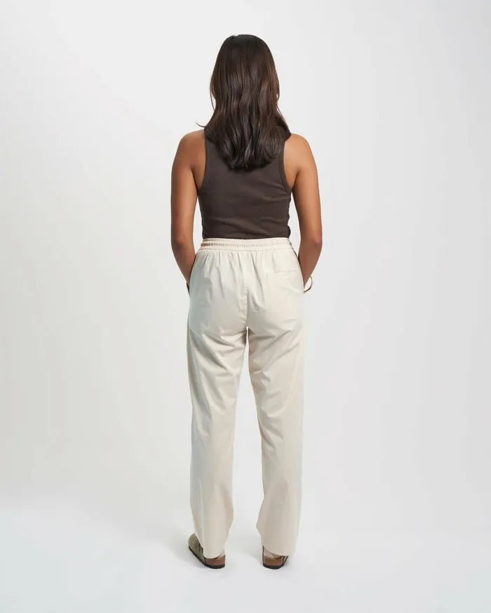 Women Organic Twill Pants Dusty Olive Colorful Standard Pants