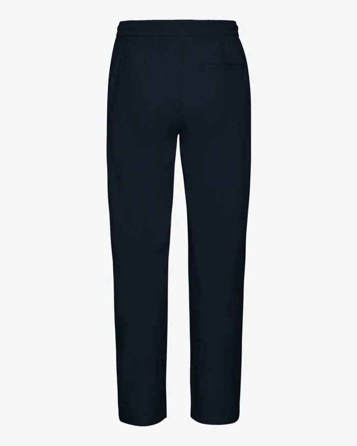 Women Organic Twill Pants Navy Blue Colorful Standard Pants