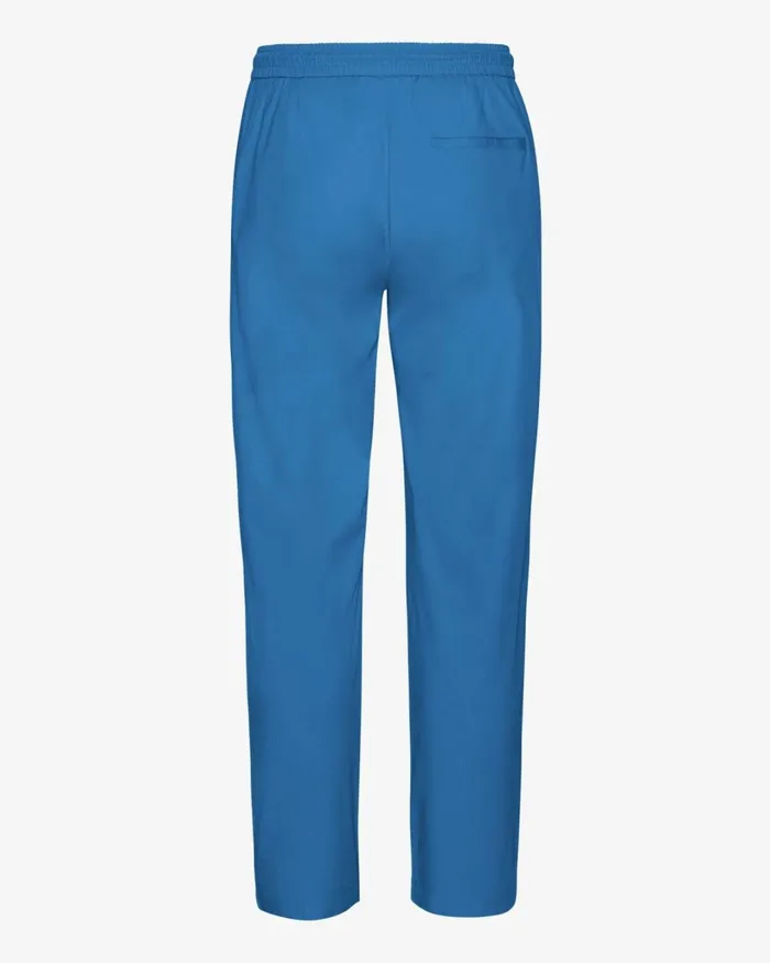 Women Organic Twill Pants Pacific Blue Colorful Standard Pants