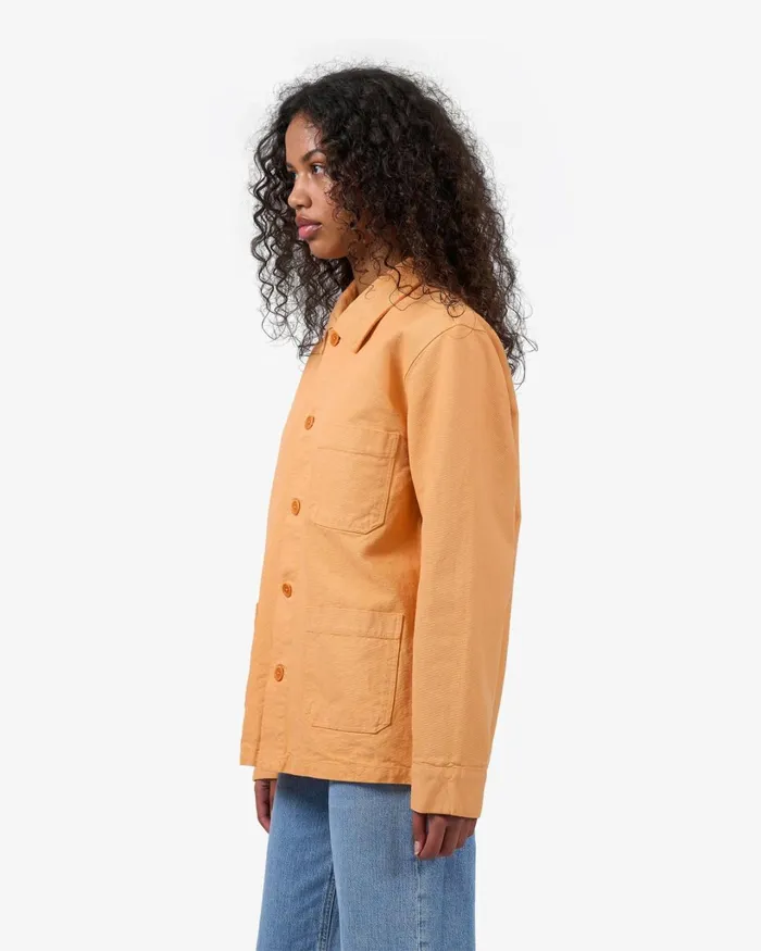 Women Organic Workwear Jacket Bubblegum Pink Colorful Standard Workwear Jackets