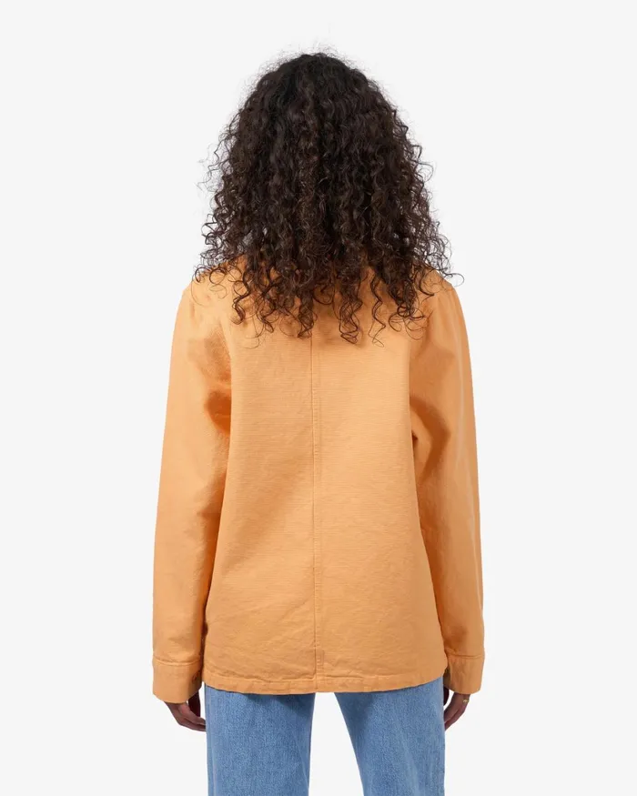 Women Organic Workwear Jacket Bubblegum Pink Colorful Standard Workwear Jackets