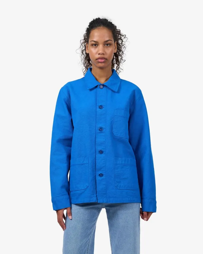 Women Organic Workwear Jacket Cherry Blossom Colorful Standard Workwear Jackets